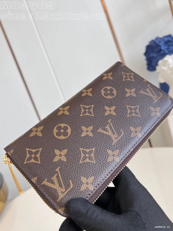 WIS ZIPPY VUITTON cm LOUIS WALLET-10*20*2 1106